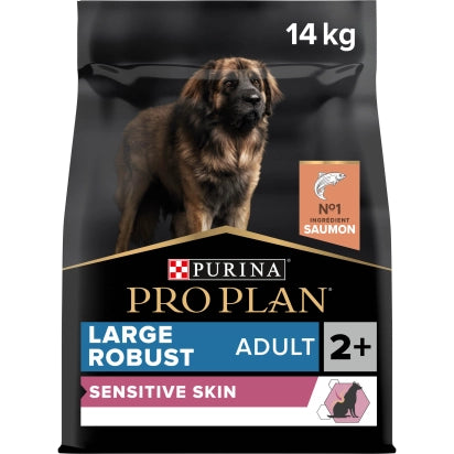 PRO PLAN Chien Large Adult Robust Sensitive Skin Saumon 14KG