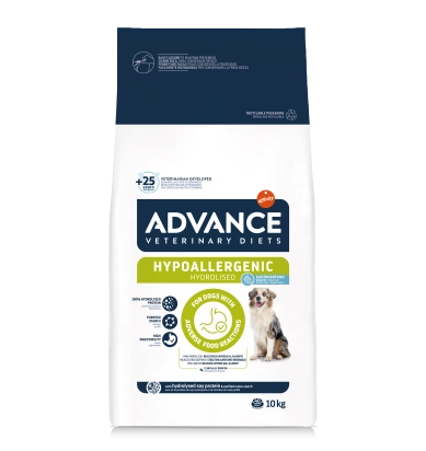 ADVANCE VETERINAIRE CHIEN HYPO ALLERGEN DOG 10Kg