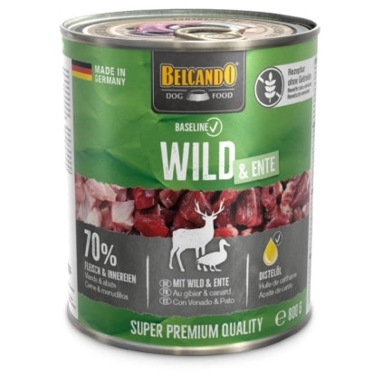 BELCANDO BOITE BASELINE WILD & ENTE - 800G