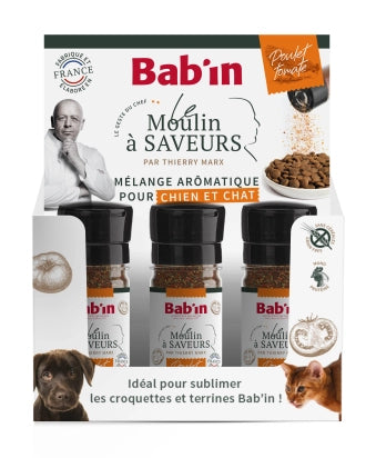 Bab'in - LE MOULIN A SAVEURS POULET TOMATE 45g